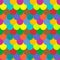 Multicolored tiling seamless texture.