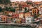 Multicolored traditional Greek houses in the scenic coastal town Parga