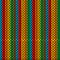 Multicolored vertical striped with zigzag elements