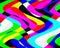 Multicolored vivid waves shapes abstract web bacground and texture