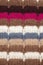 Multicolored woolen texture