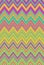 Multicolored zigzag rainbow wave pattern. vivid