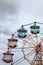 Multicolour ferris wheel in Chiang Mai ,Thailnd