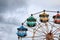 Multicolour ferris wheel in Chiang Mai ,Thailnd