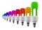 Multicolour light bulbs