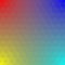 Multicoloured 70`s Style Abstract Art Background