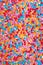 Multicoloured Confectionery Background texture
