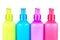 Multicoloured Lotion bottles