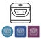 Multicooker line icon