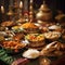 Multicultural Wedding Feast with Traditional Wedding Foods