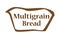 Multigrain Bread Outline Shape