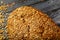 Multigrain brown  bread - healthy  eating concepts.