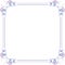 Multilayer vector violet blue elegant frame