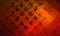 Multilayered membrane of 3d waves in vivid red orange glow in deep dark dimension of space.