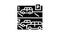 multilevel car parking glyph icon animation