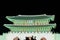 Multimedia night lights show of Korean historic gate