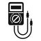 Multimeter instrument icon, simple style