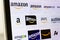 Multiple Amazon company logos on images search engine page