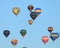 Multiple Balloon Launch at Albuquerque
