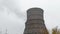 Multiple Coal Fossil Fuel Power Plant Smokestacks Emit Carbon Dioxide Pollution