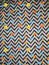 It is a multiple coloured background wool full frame pattern seamless pattern close up