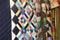 Multiple hanging multicolored  Amish Handmade Quilts3