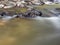 Multiple long exposure composite of the stream of the Moniquira river 4