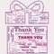 multiple text of thank you in wordcloud