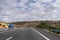 Multiple Wind Turbine in a European HIghway With Cloudy Skies