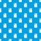 Multipurpose device, fax, copier and scanner pattern seamless blue