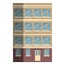 Multistory house icon cartoon vector. Apartment building