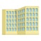 Multistory icon cartoon vector. Residential building