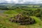 The multiverse stone circle and hill in the Crawick Multiverse in Dumfries and Galloway