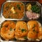 Mumbai Style Pav bhaji is a fast food dish from India, consists of a thick vegetable curry served with a soft bread roll