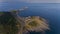 Mumbles lighthouse, Bracelet Bay and Limeslade Bay