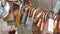 Mummelsee, Germany - July 23, 2022: A variety of iron door locks on a tree, as a symbol of the eternal love of lovers