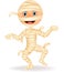 Mummy cartoon walking