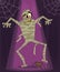 Mummy halloween character vector illustration