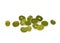Mung beans isolated on white background. Vector illustration