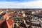 Munich cityscape over Viktualienmarkt