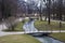 Munich, Englischer garten in winter