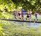 Munich, Englisher Garten - Lets jump together