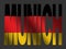 Munich with German flag