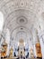 Munich, Germany - June 28, 2019: Interior of St. Michael's Church in Munich