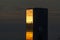 MUNICH, GERMANY - November 3, 2017: Glowing O2 building next to