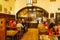 MUNICH, GERMANY - OCTOBER 14, 2017: Interior of main beer restaurant Hofbrauhaus