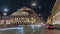Munich National Theatre on the Max Joseph square night timelapse. Germany