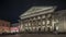 Munich National Theatre on the Max Joseph square night timelapse hyperlapse. Germany