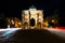 Munich Victory Gate German War Monument Historical Culture Architecture Night Long Exposure