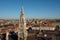 Munich view at new town hall and the city